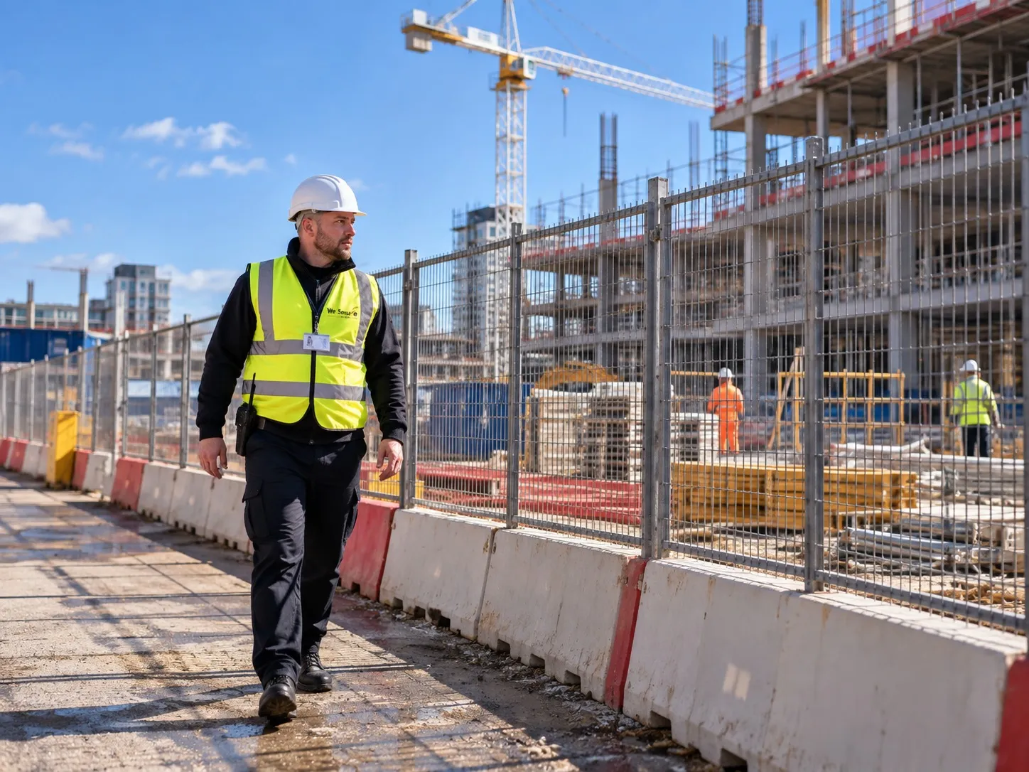Construction site security service